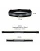 XTENS - Ceinture de running Noire