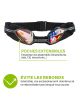 DOUBLE XTENS - Ceinture de running Noire
