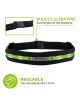 DOUBLE XTENS - Ceinture de running Verte