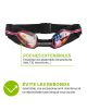 DOUBLE XTENS - Ceinture de running Rose