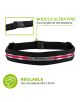 DOUBLE XTENS - Ceinture de running Rose