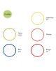FIVE-R - Lot de 5 cerceaux plats 