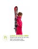 SkiBack Enfant - Porte ski pour enfant - Rose