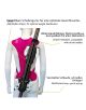 SkiBack Enfant - Porte ski pour enfant - Rose