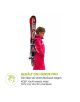 SkiBack Enfant - Porte ski pour enfant - Rose