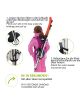 SkiBack Enfant - Porte ski pour enfant - Rose