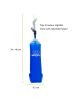 Flasque de running 500ml avec pipette réglable | Gourde avec valve de sécurité à mordre | Profil ergonomique 