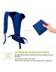 SkiBack Enfant - Porte ski pour enfant - Bleu